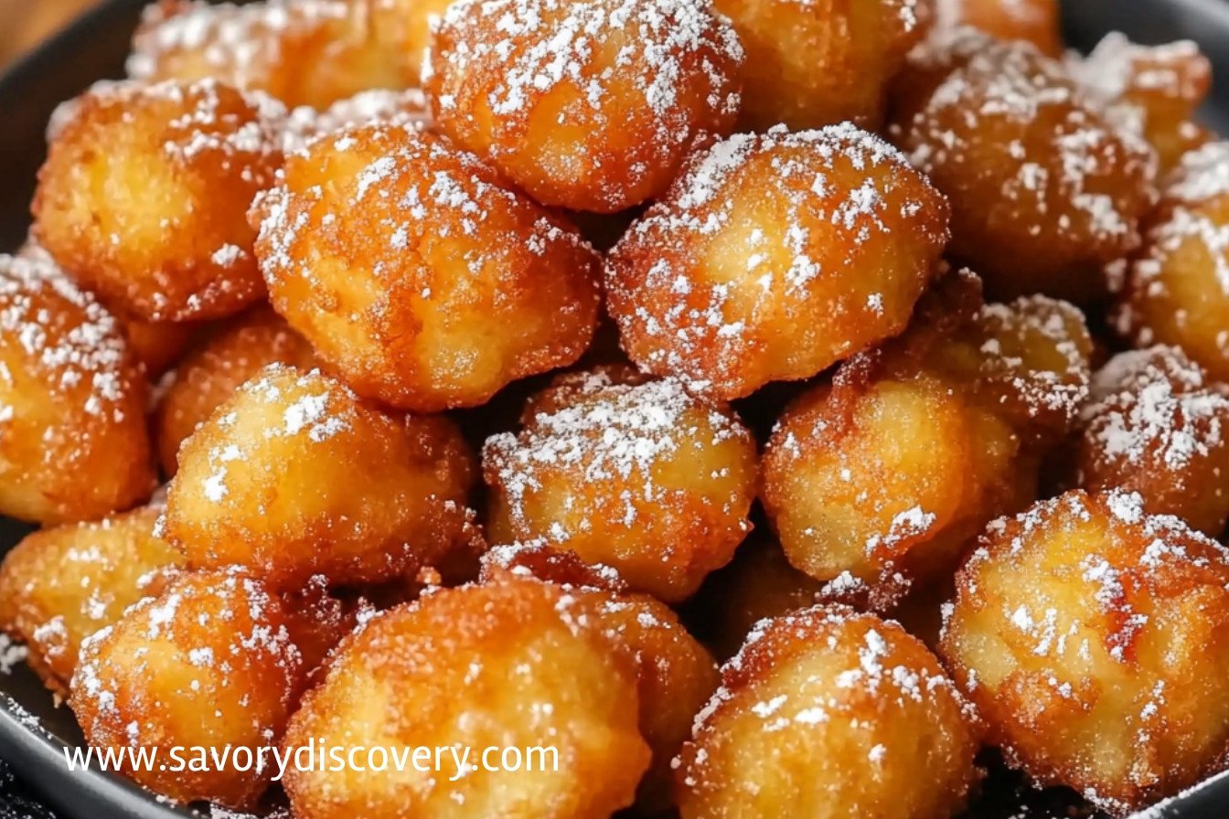 Bouchées de beignets aux pommes irrésistibles