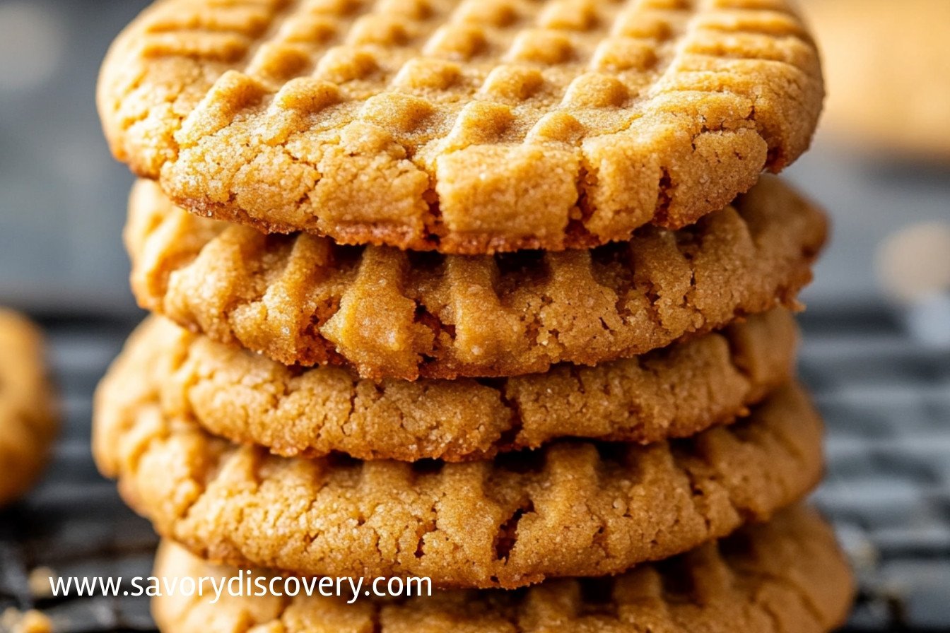 Cookies au beurre de cacahuète à la friteuse