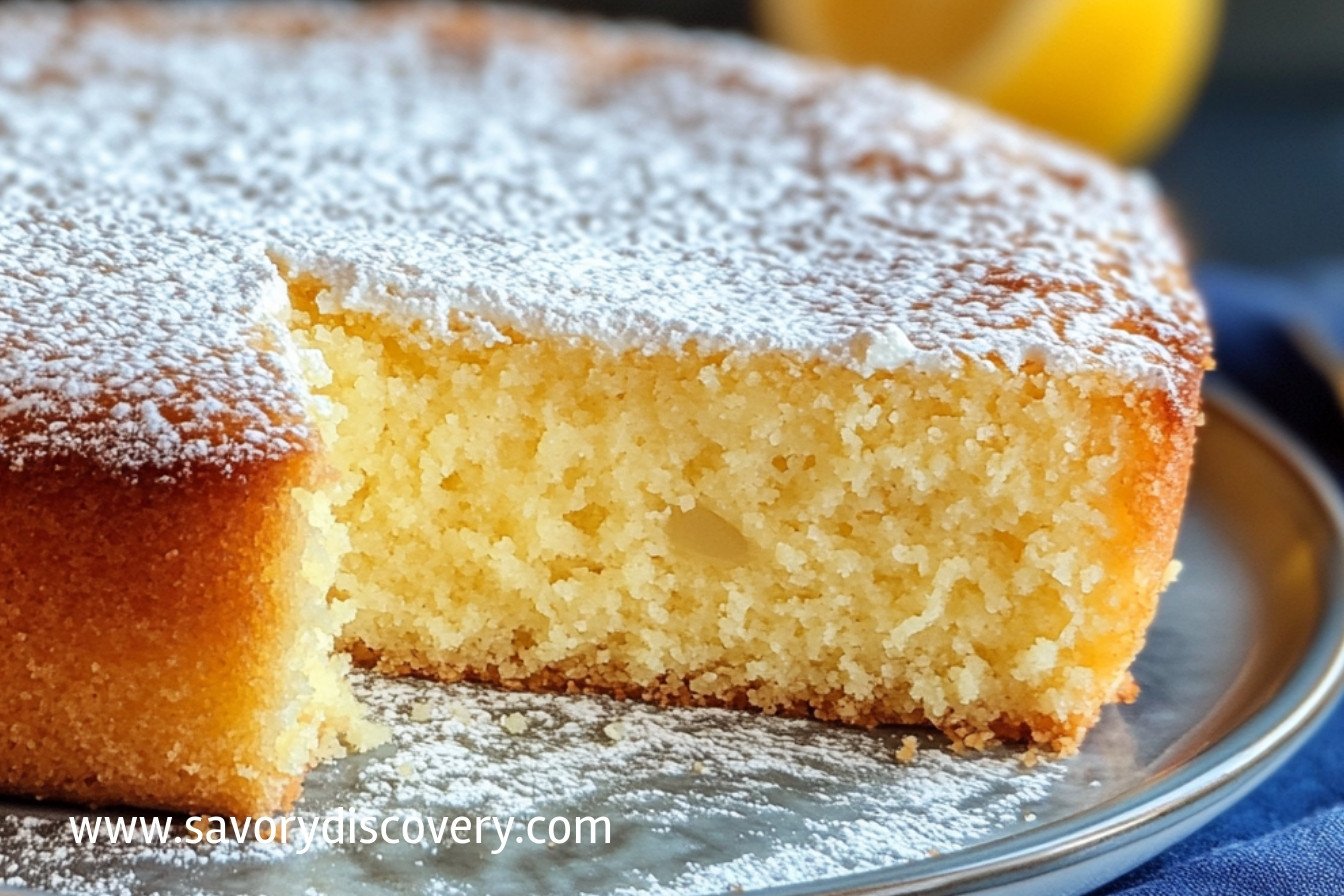 Gâteau Limoncello Ricotta : Délice Citronné!