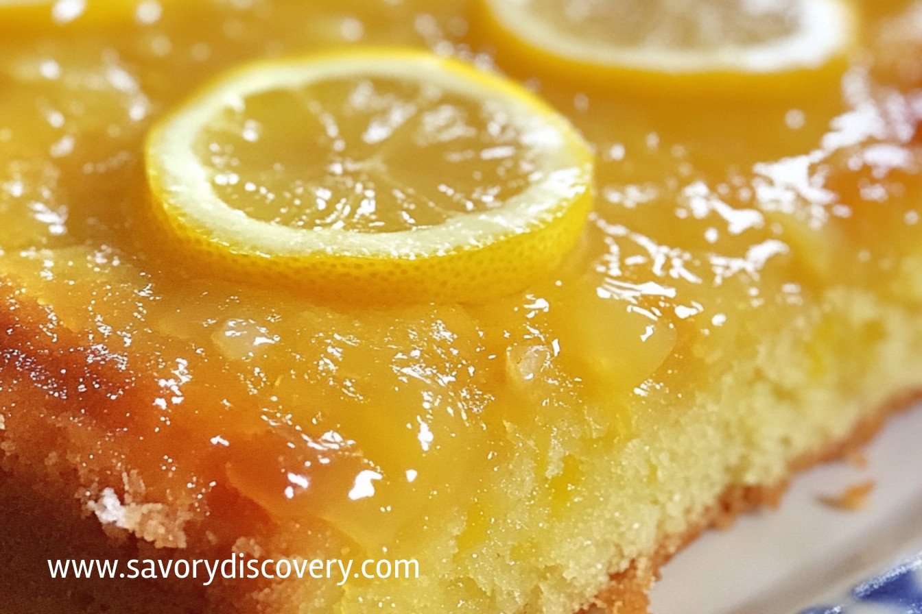 Gâteau au citron irrésistible à tester !