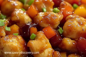 Poulet aigre-doux au four : recette facile