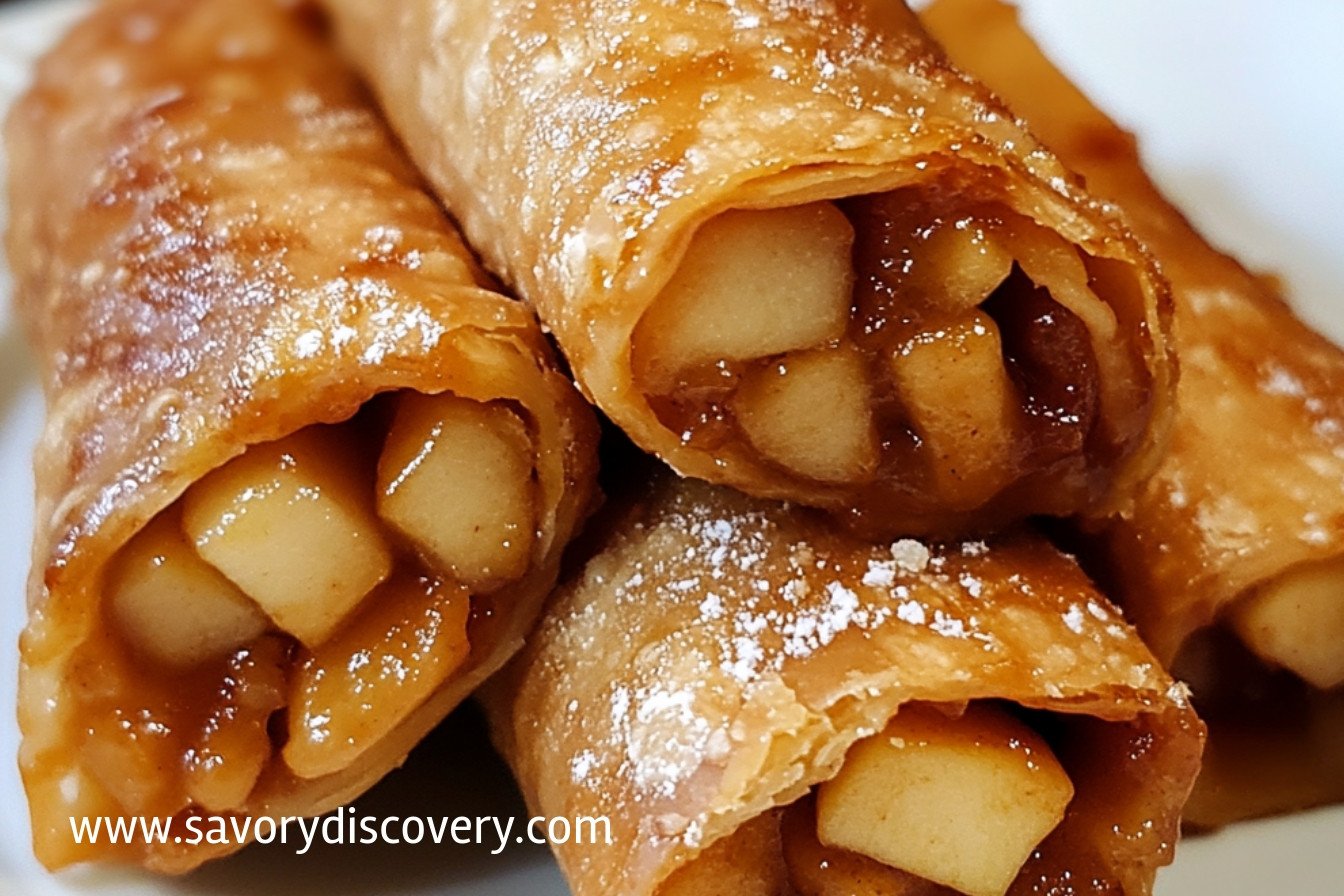 Rouleaux de pomme: la recette parfaite à essayer