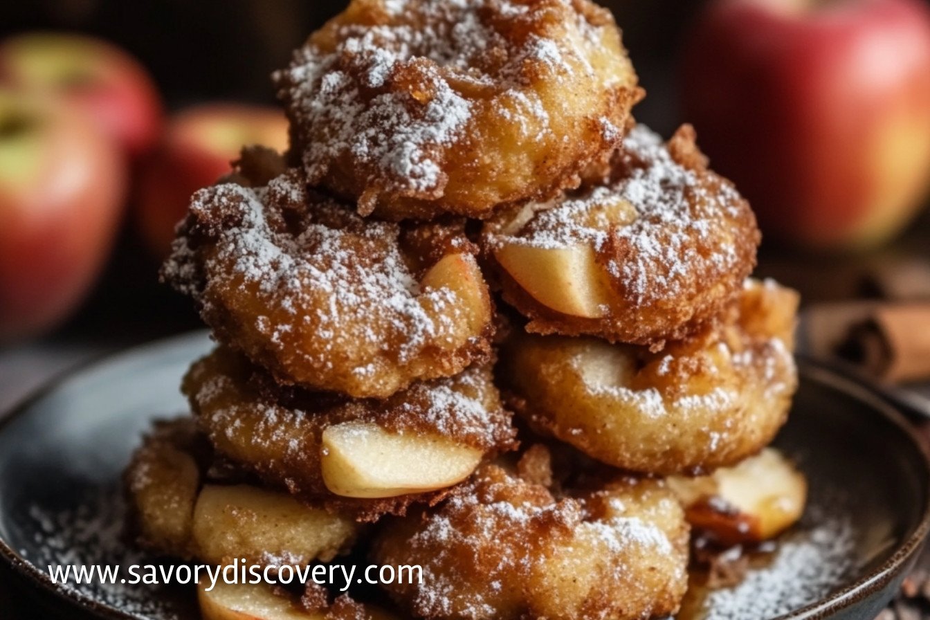 Beignets de pommes au four : Recette facile