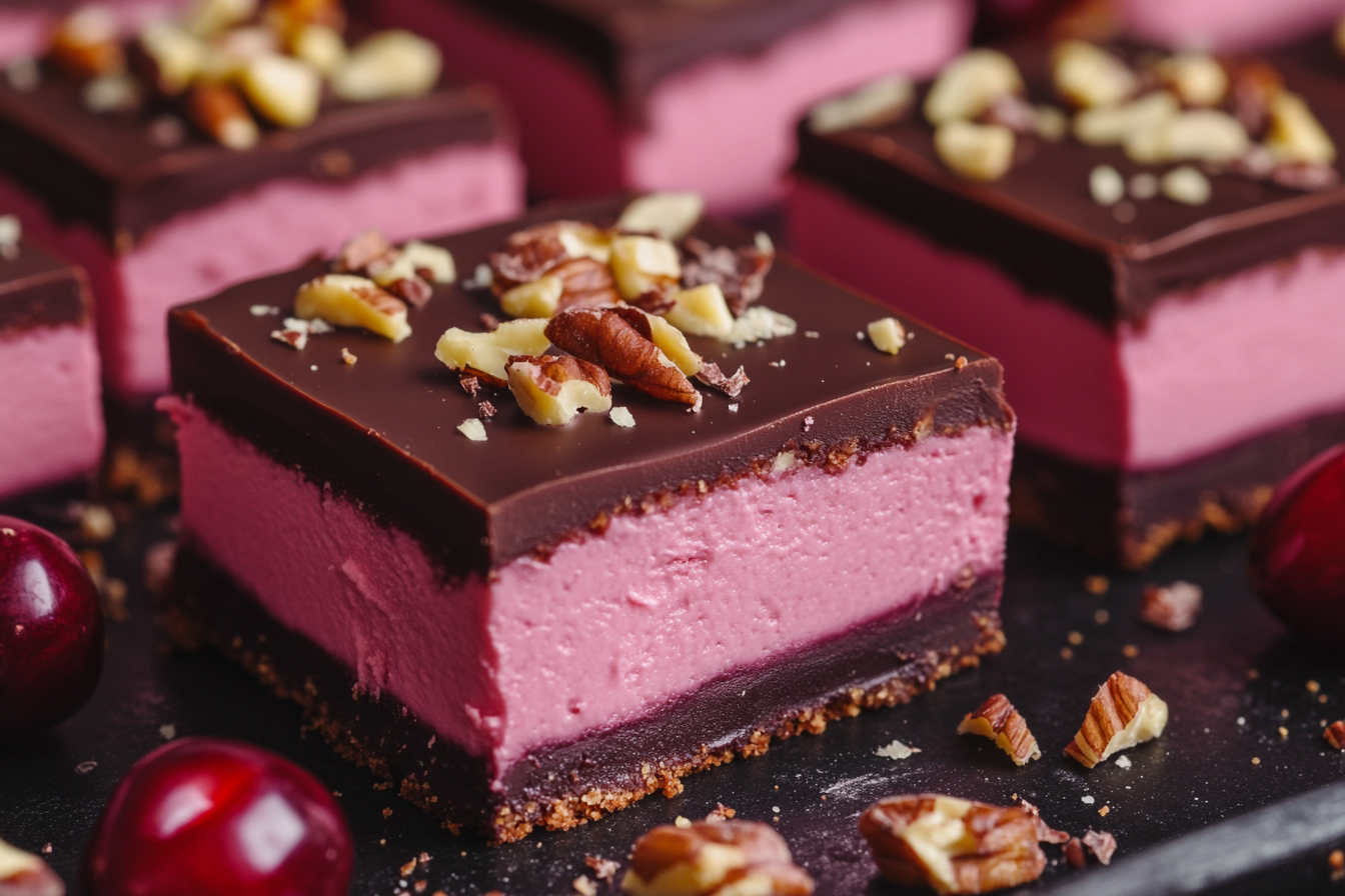 Barres de cerise maison