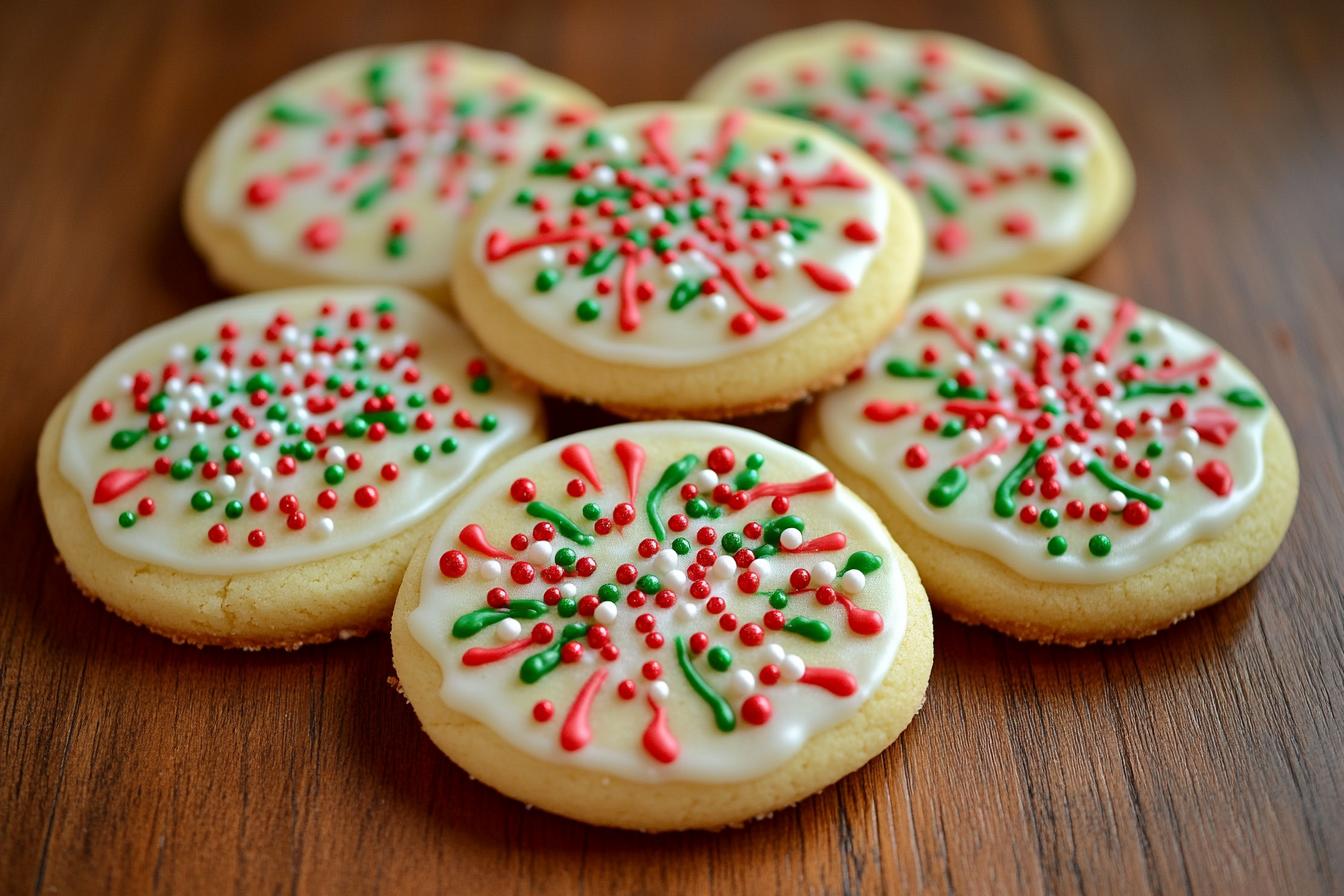 Biscuits de Noël au sucre