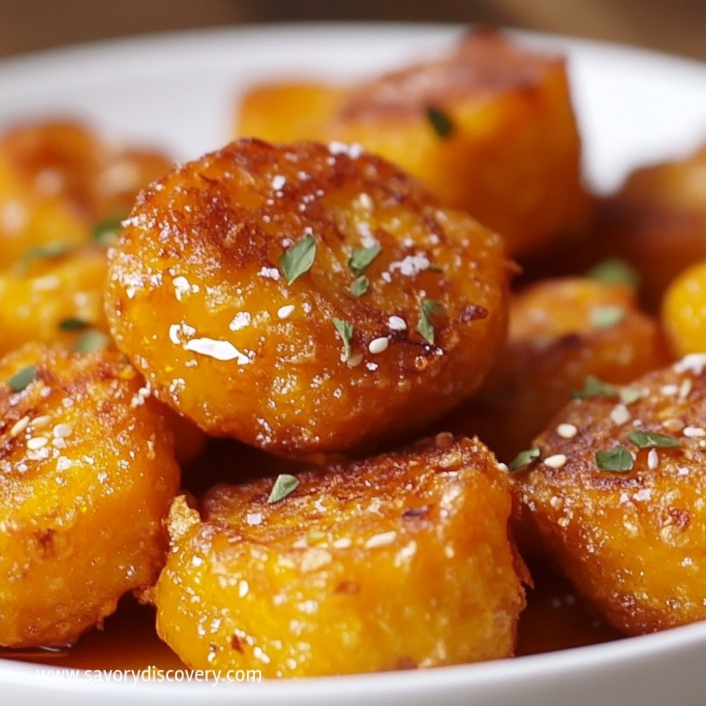 Bouchées de beignets au potiron faciles et savoureuses