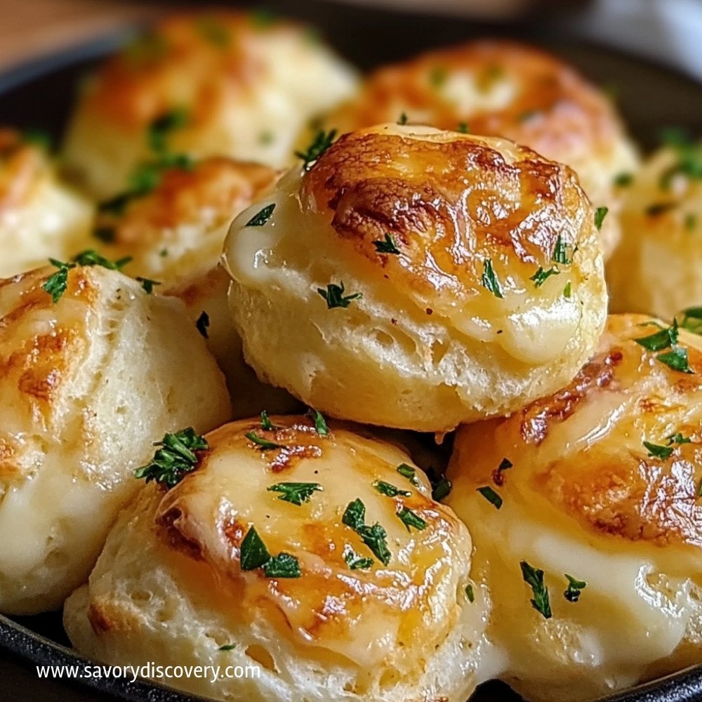 Boulettes de fromage à l'ail et beurre