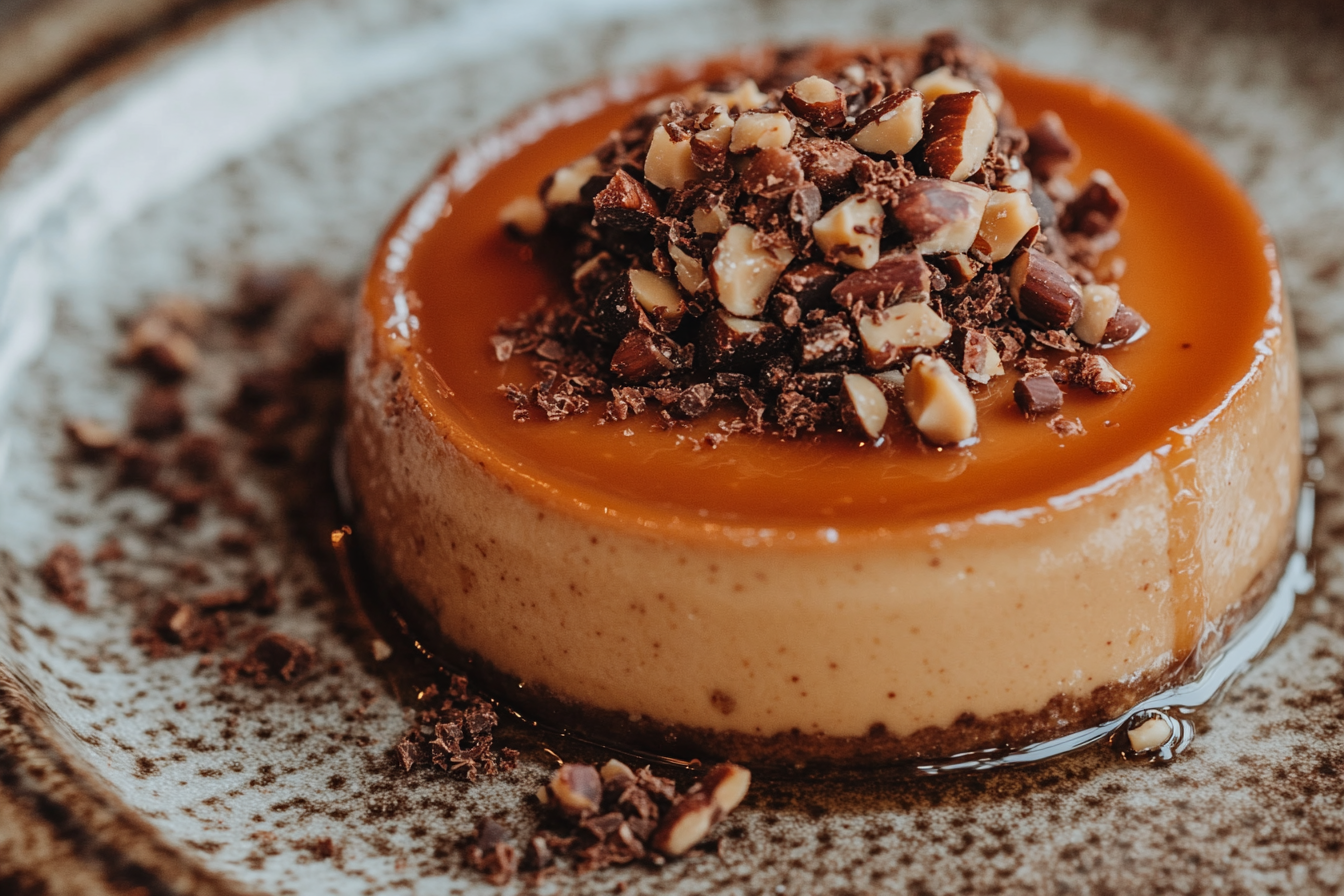 Flan Ferrero Rocher