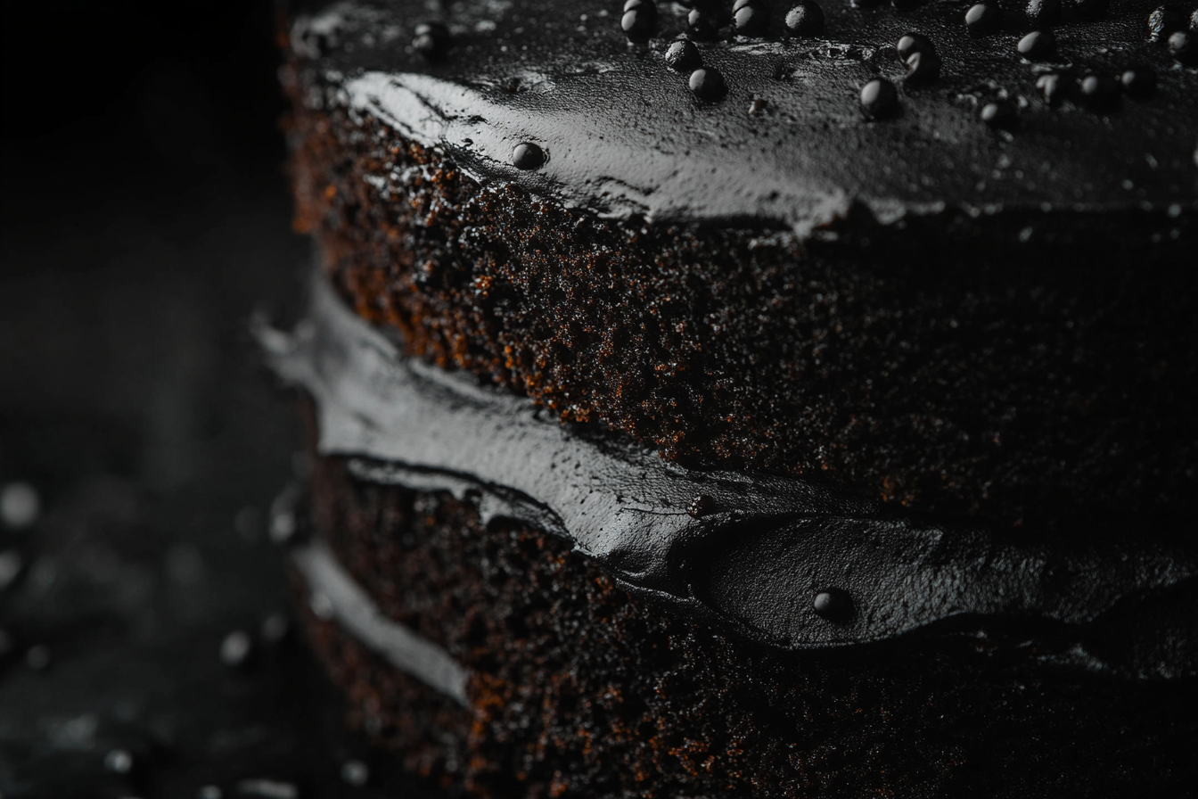 Gâteau Velours Noir Luxueux