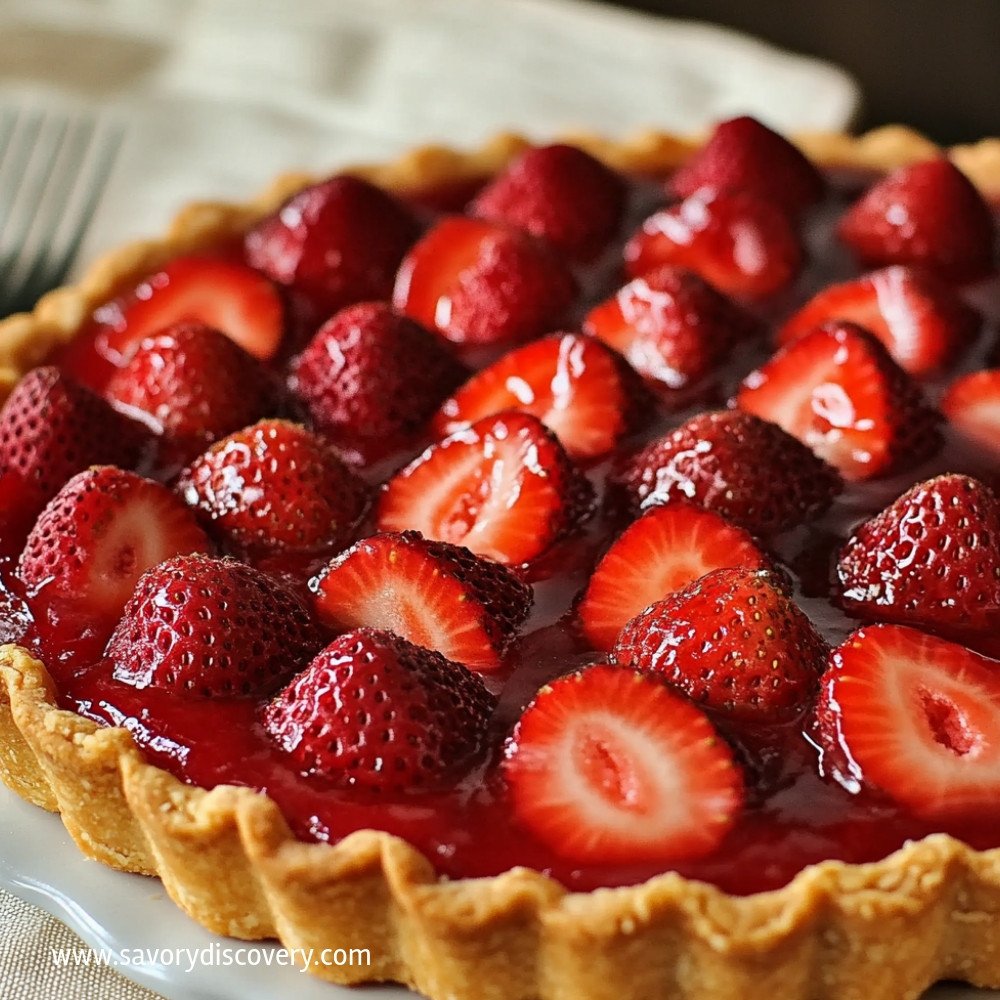 Tarte aux Fraises Shoney : Recette Délicieuse!