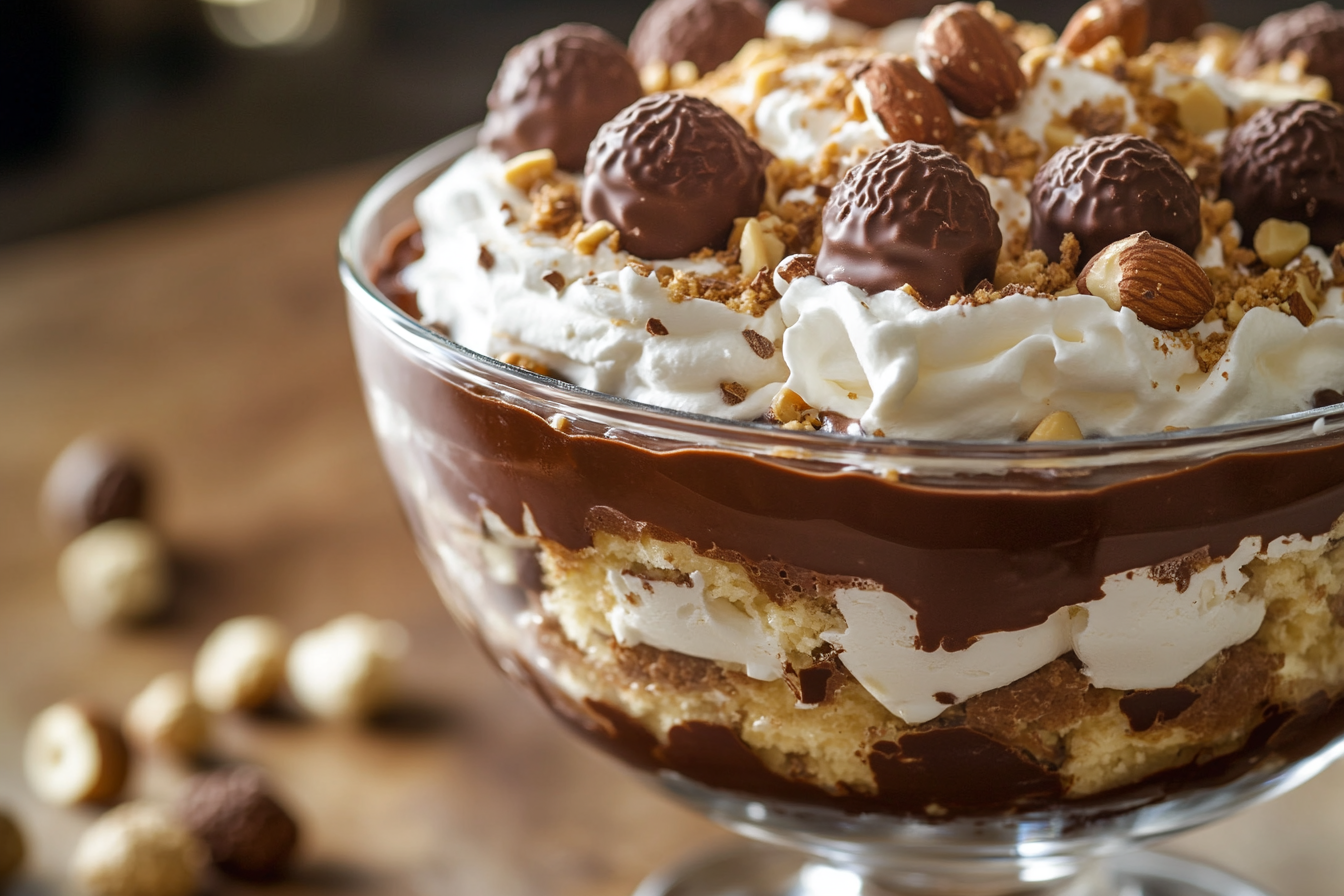 Trifle aux Ferrero Rocher