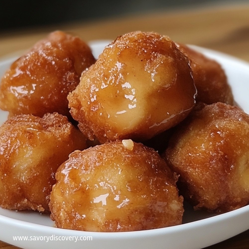 Bouchées de beignets aux pommes irrésistibles