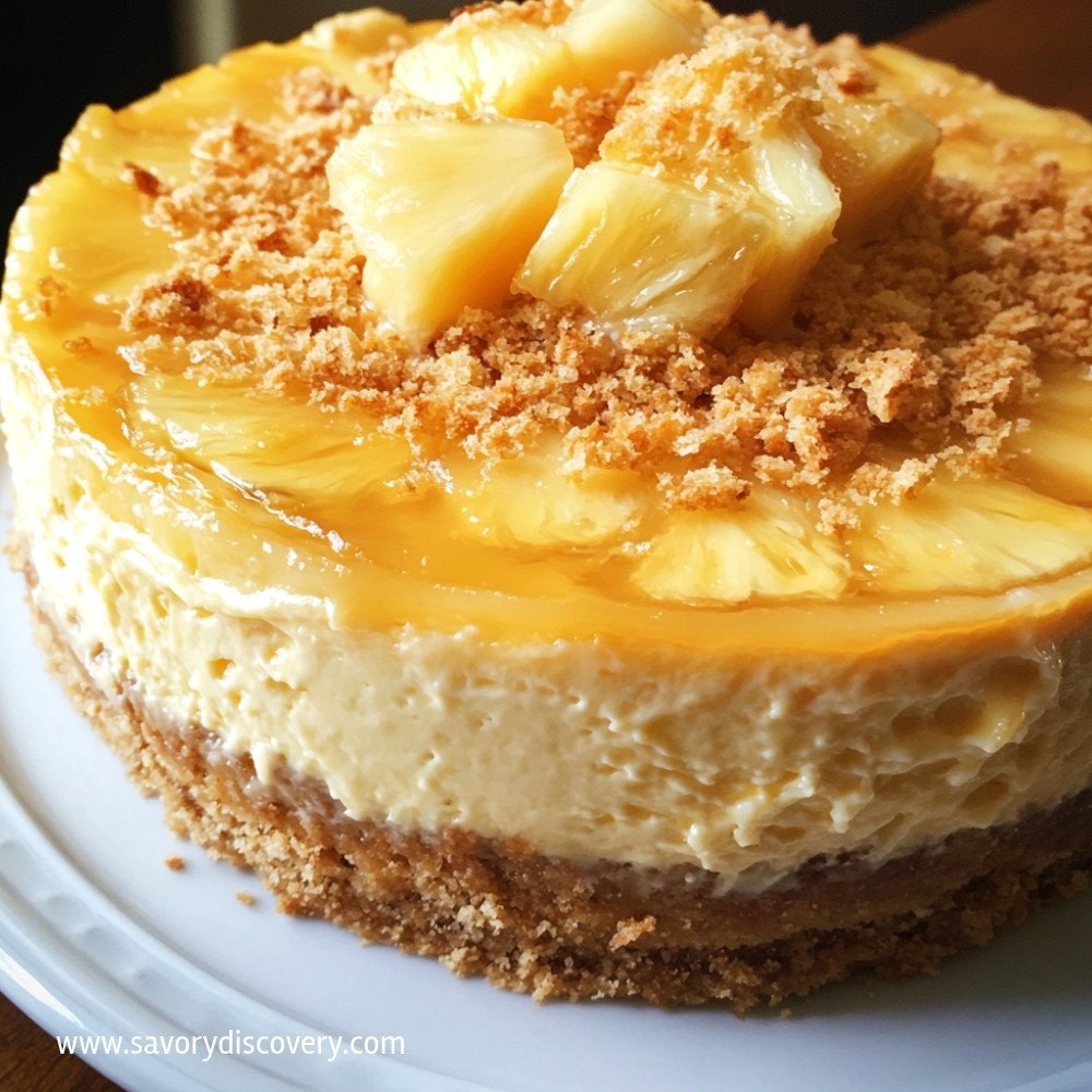 Cheesecake Ananas : Un Délice Tropical à Savourer