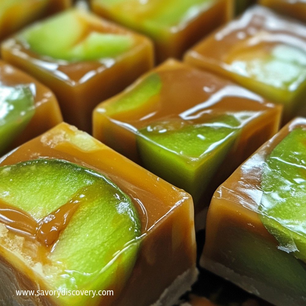 Fudge Caramel Pommes Vertes : Délice Irrésistible