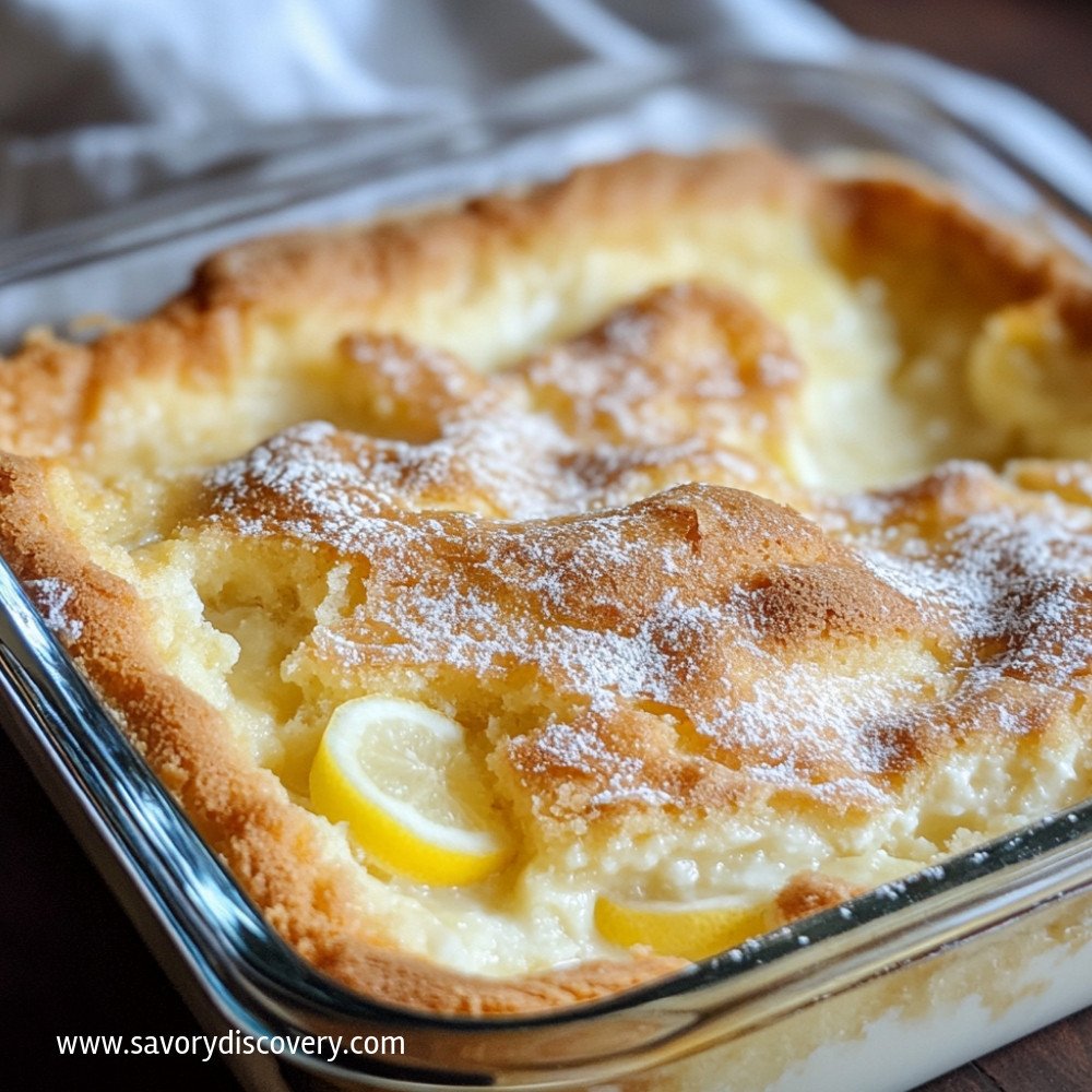Gâteau à la crème de citron facile et savoureux