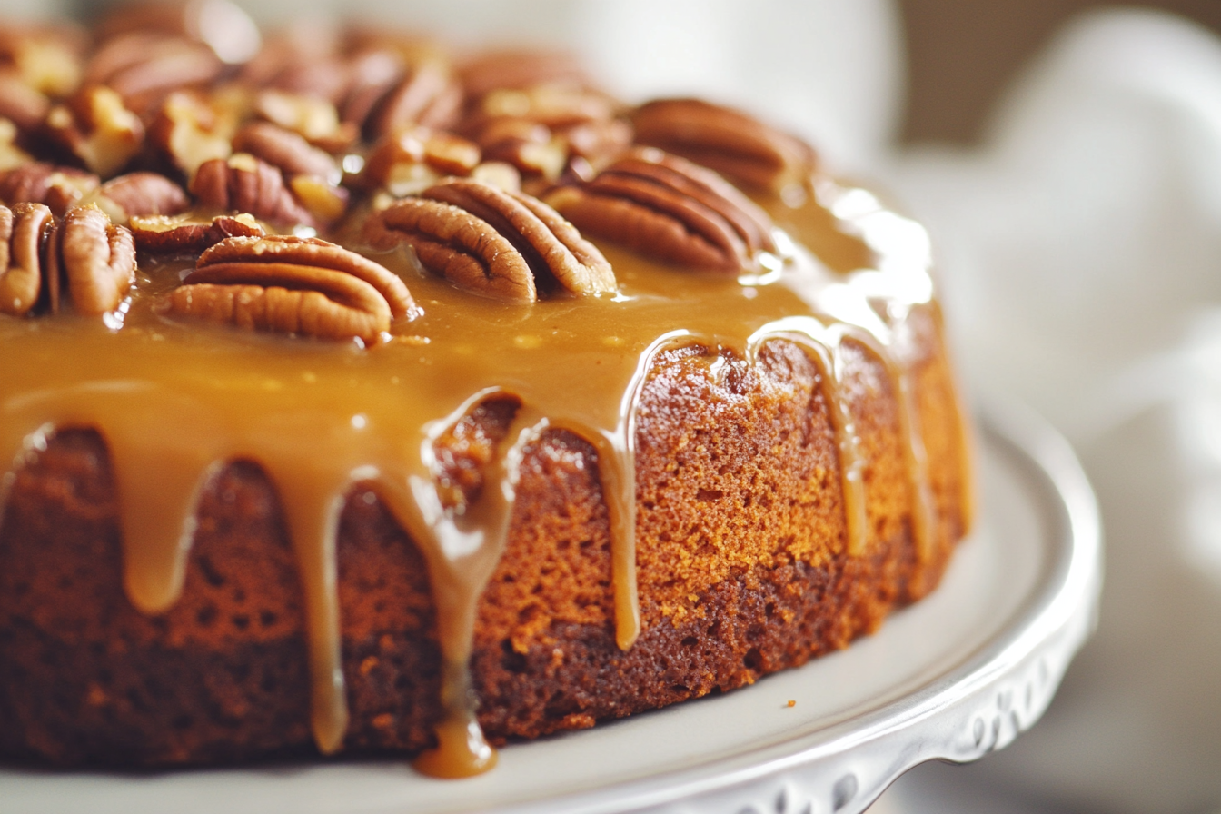 Gâteau au beurre de patate douce