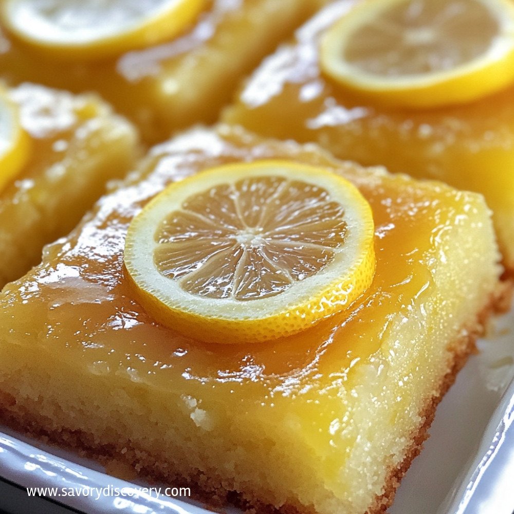 Gâteau au citron irrésistible à tester !