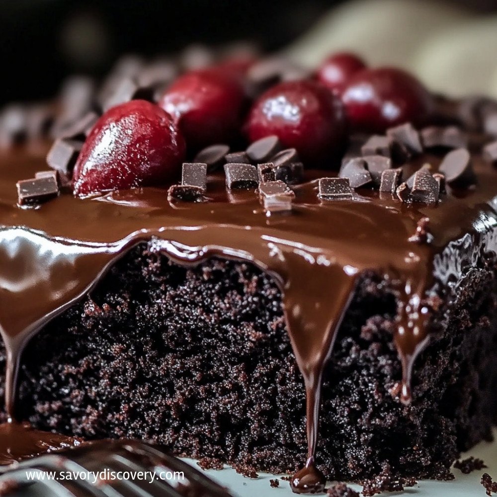 Gâteau au fudge de minuit facile et délicieux