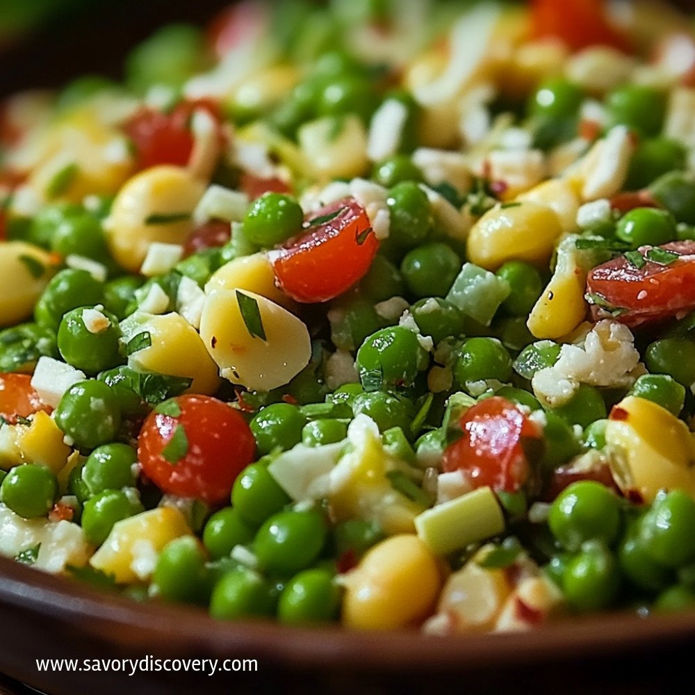 Salade de pois du Sud délicieuse et facile