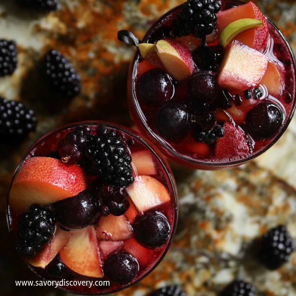 Sangria de fruits interdits : recette délicieuse