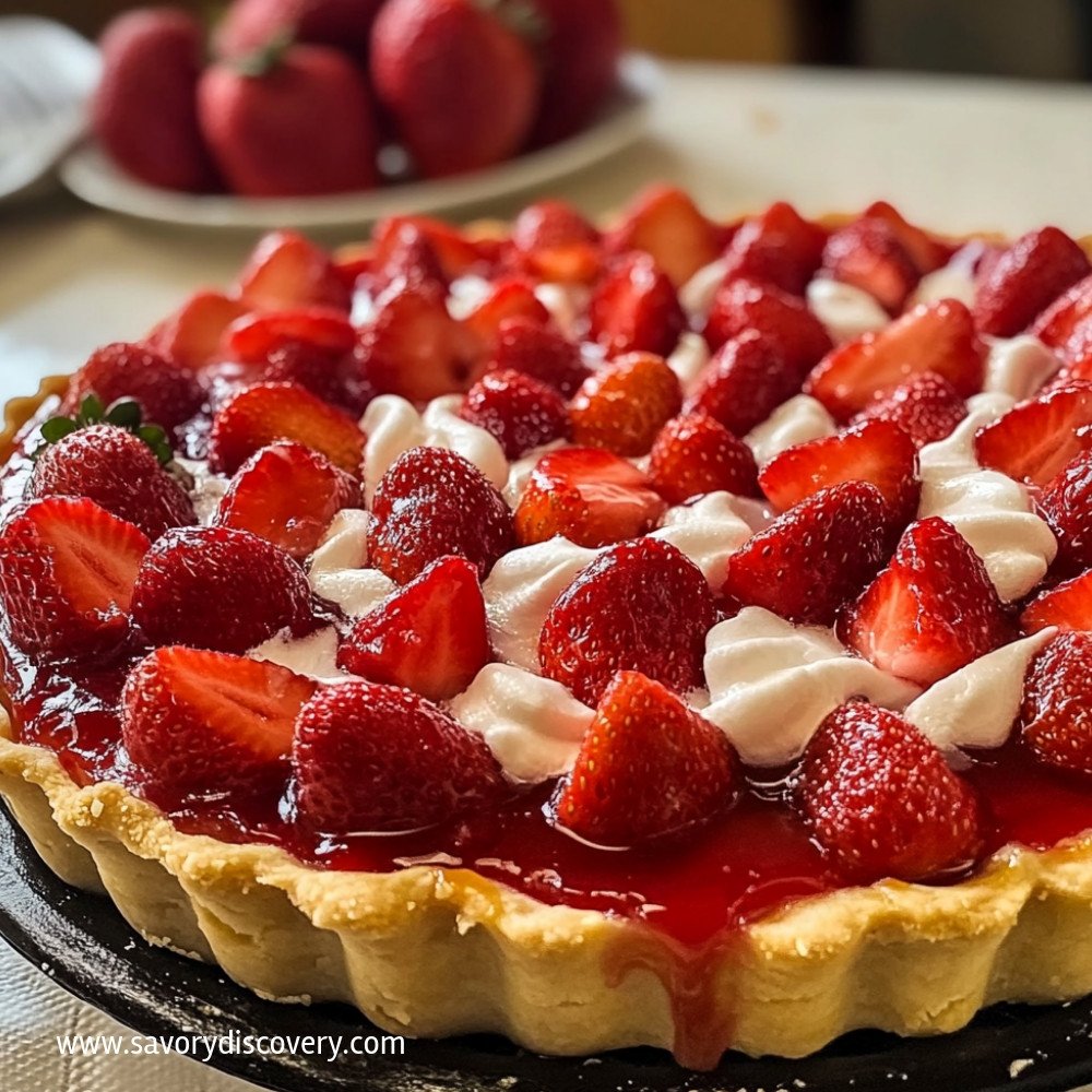 Tarte aux Fraises Shoney : Recette Délicieuse!