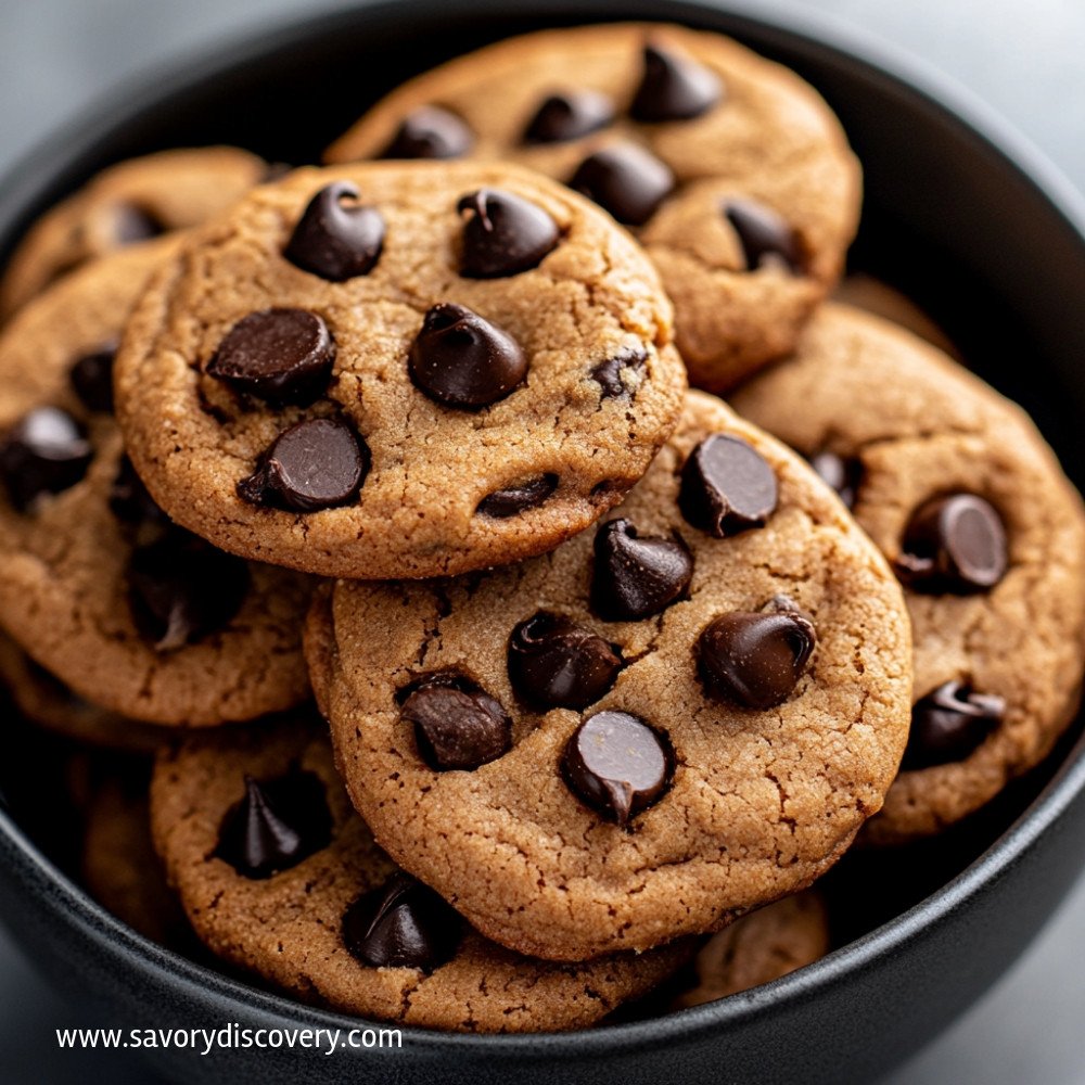 Biscuits au chocolat et beurre de cacahuète