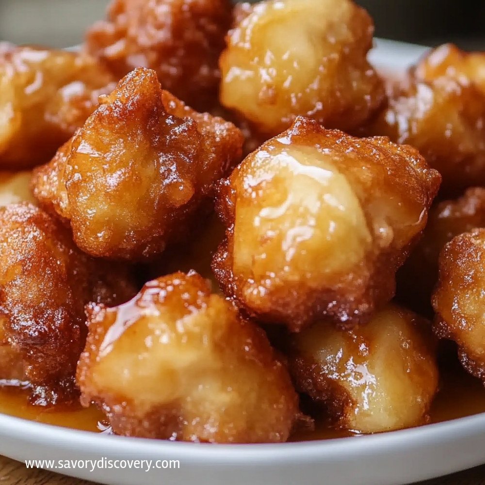 Bouchées de beignets aux pommes irrésistibles
