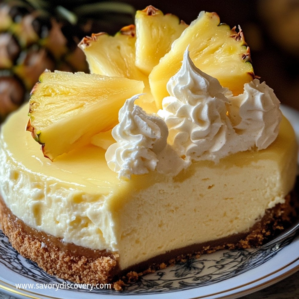 Cheesecake Ananas : Un Délice Tropical à Savourer