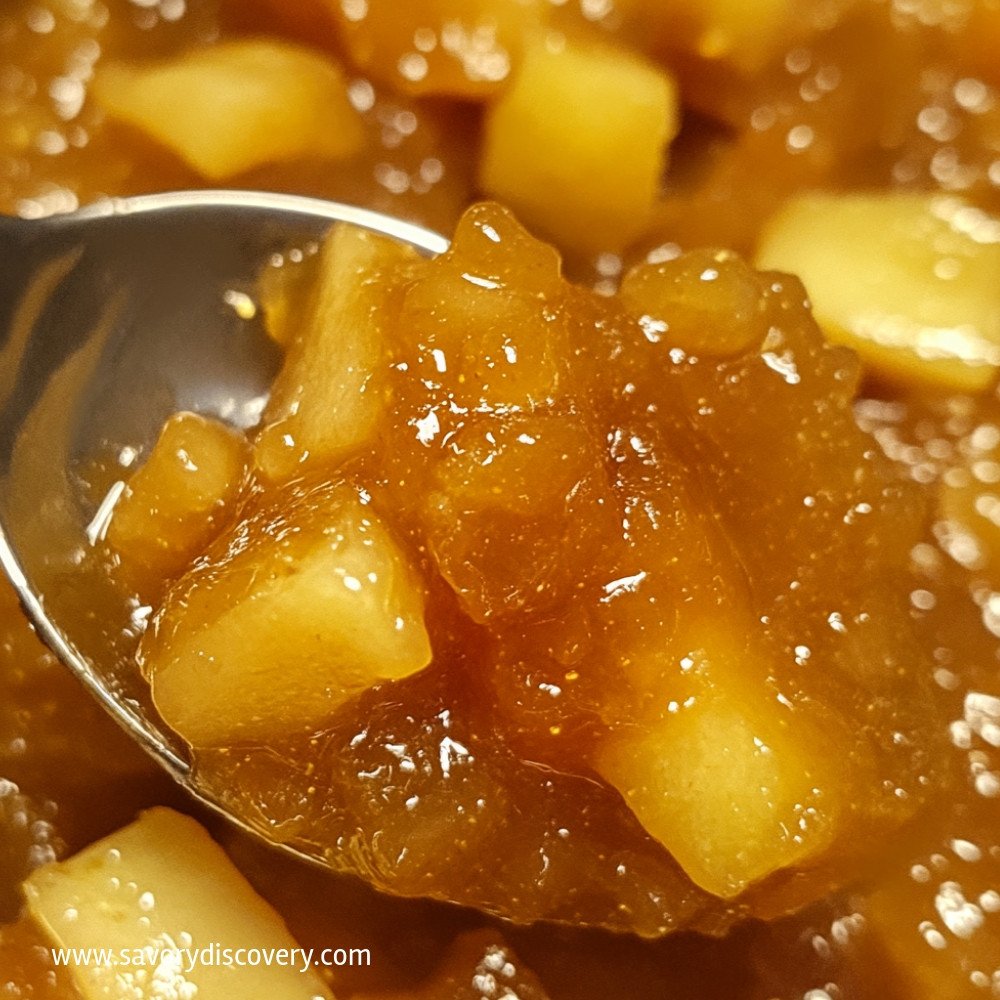 Confiture de pommes au caramel délicieuse maison