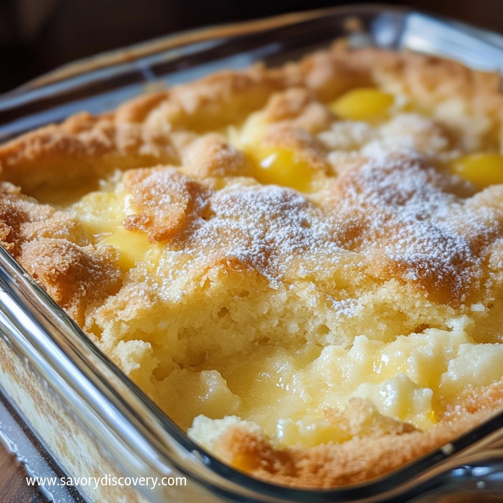 Gâteau à la crème de citron facile et savoureux