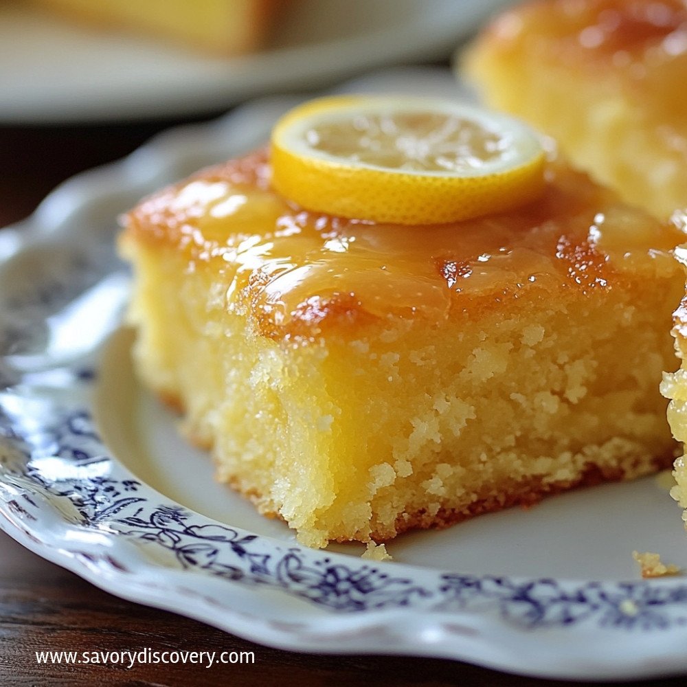 Gâteau au citron irrésistible à tester !