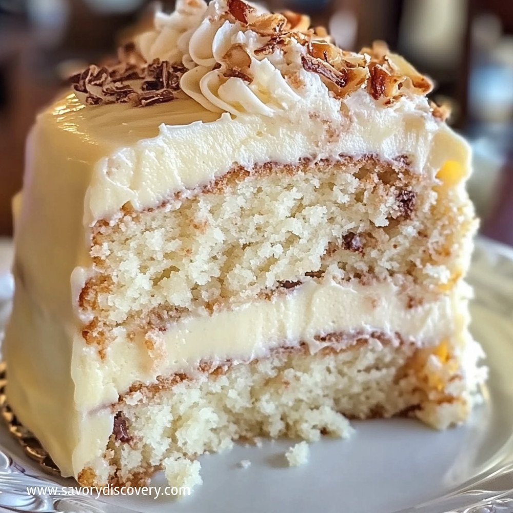 Gâteau blanc au chocolat allemand : délicieux et facile