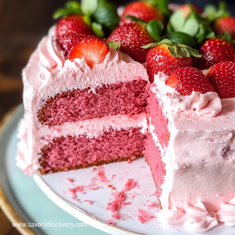 Le meilleur gâteau aux fraises jamais réalisé