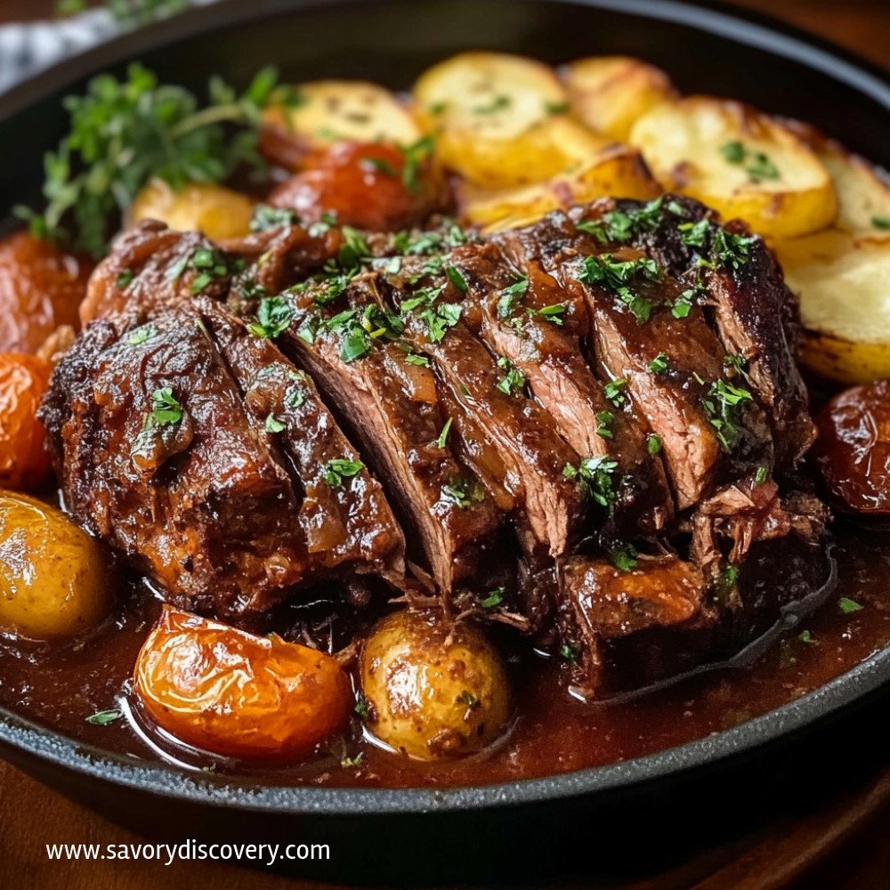 Recette facile de rôti de palette savoureuse