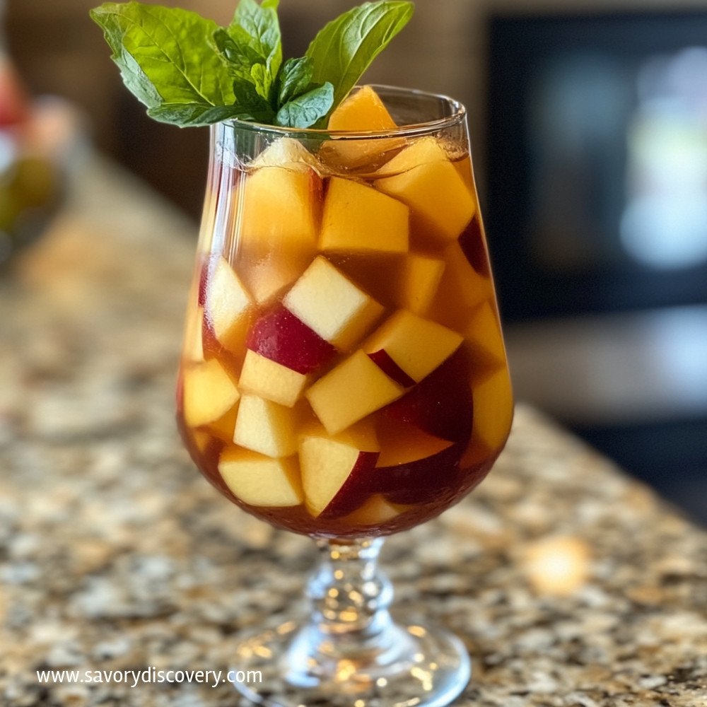 Sangria de fruits interdits : recette délicieuse