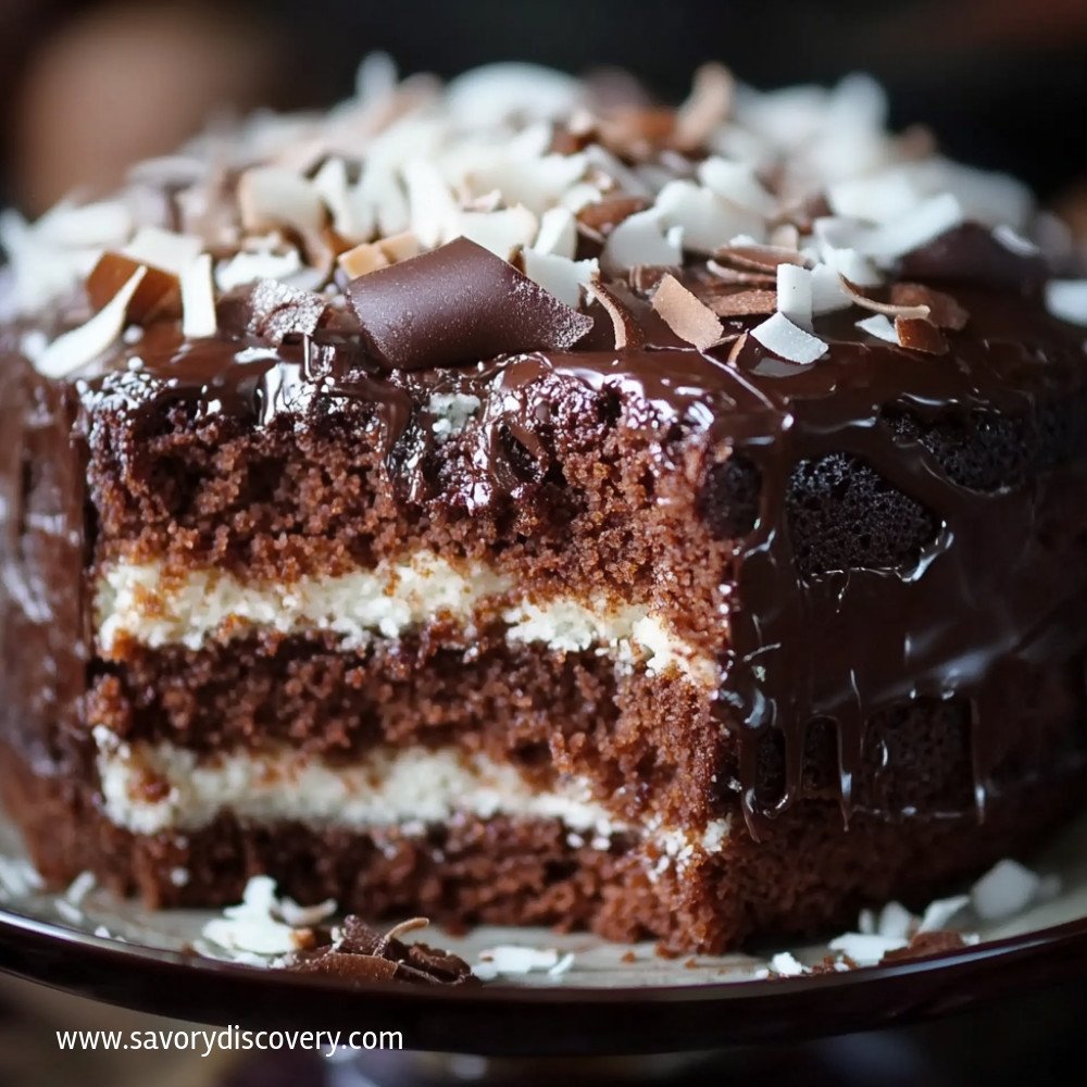 Gâteau Chocolat Coco : Délicieux et Facile !