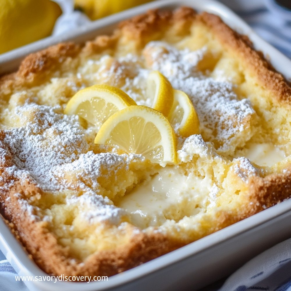 Gâteau à la crème de citron facile et savoureux