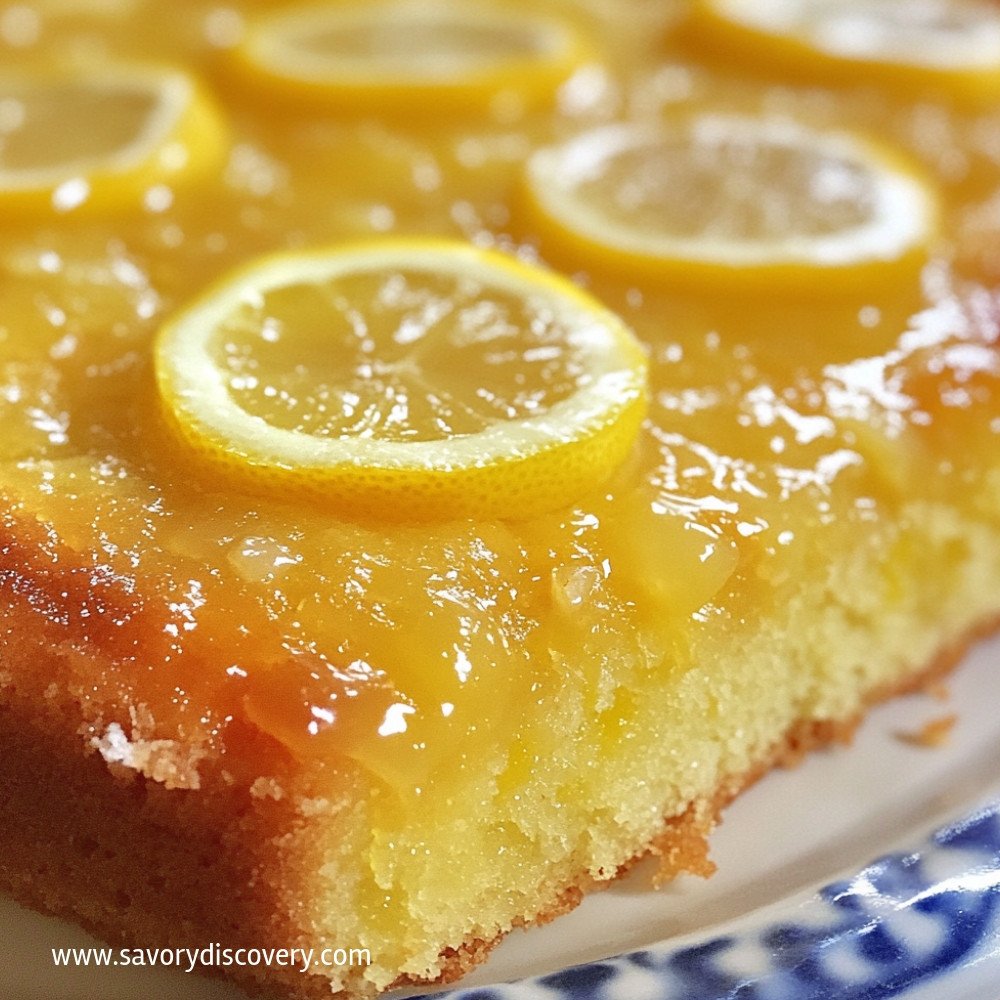 Gâteau au citron irrésistible à tester !