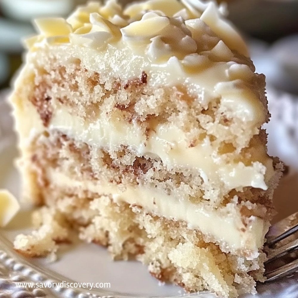 Gâteau blanc au chocolat allemand : délicieux et facile