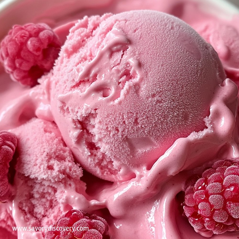 Glace à la framboise : recette délicieuse et facile