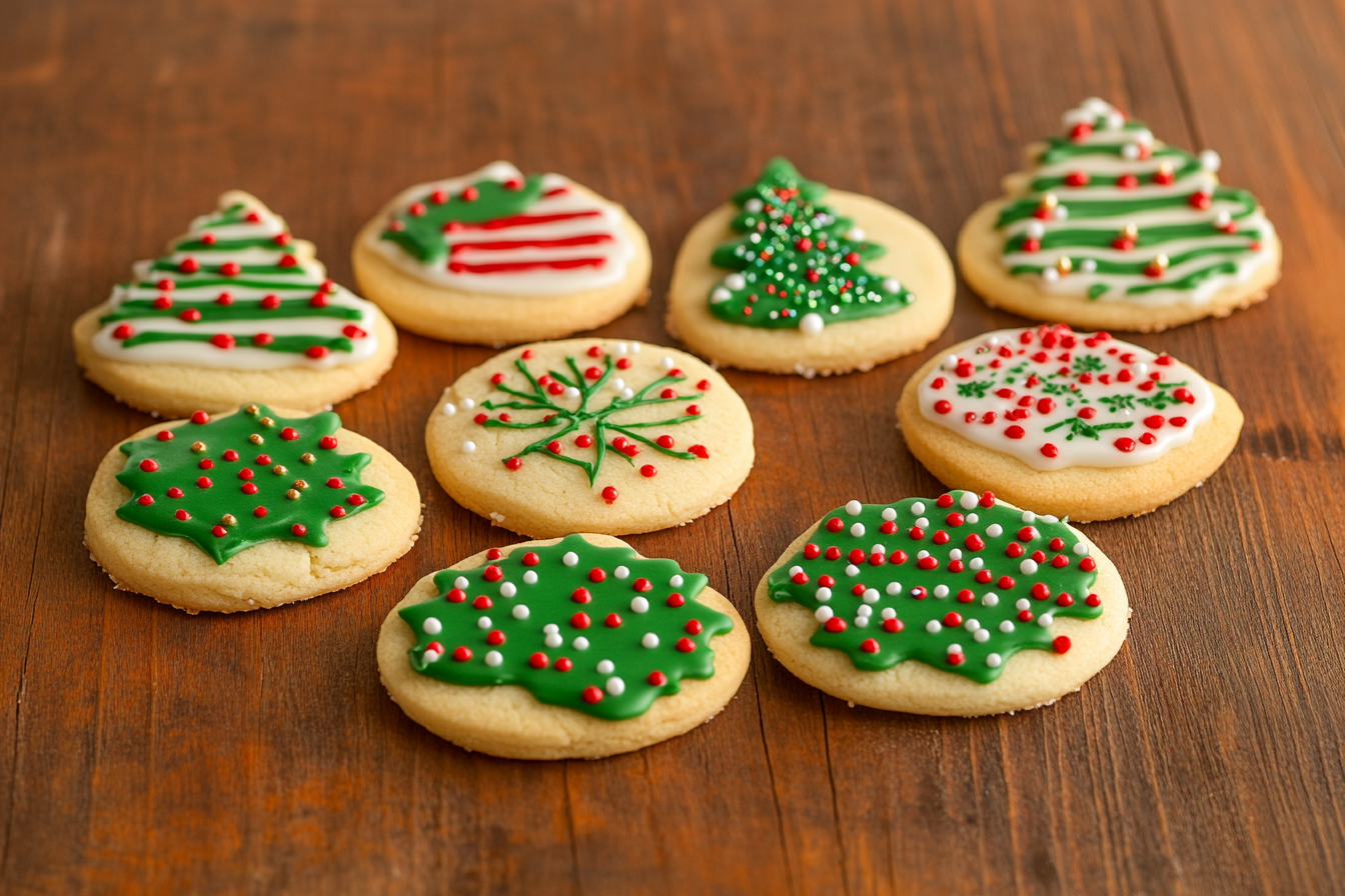 Biscuits de Noël au sucre