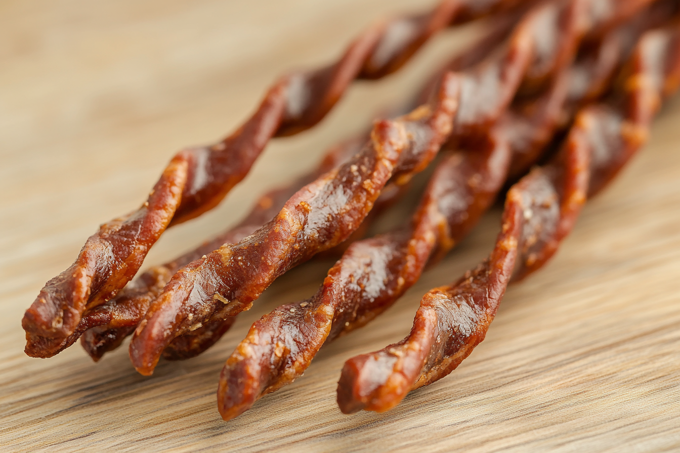 Boeuf tordu au bacon