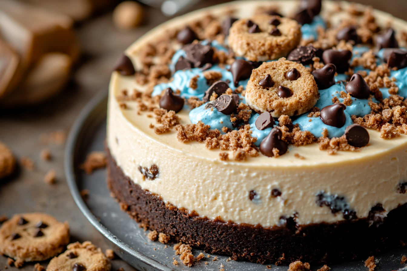 Cheesecake Monstre aux Cookies
