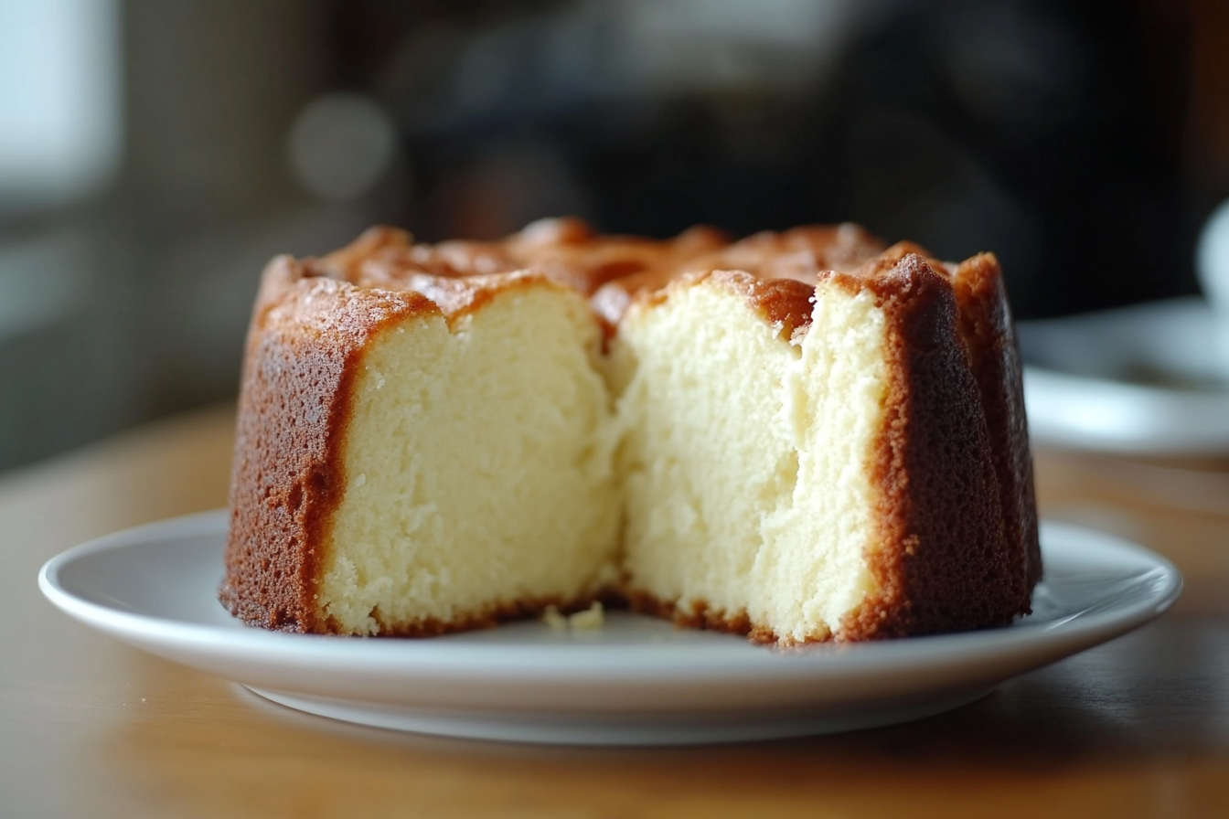 Gâteau Pound au Fromage à la Crème