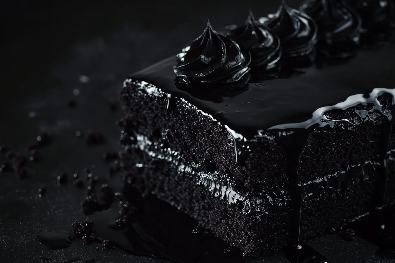 Gâteau Velours Noir Luxueux
