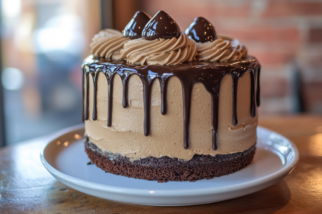 Gâteau au chocolat et beurre de cacahuète