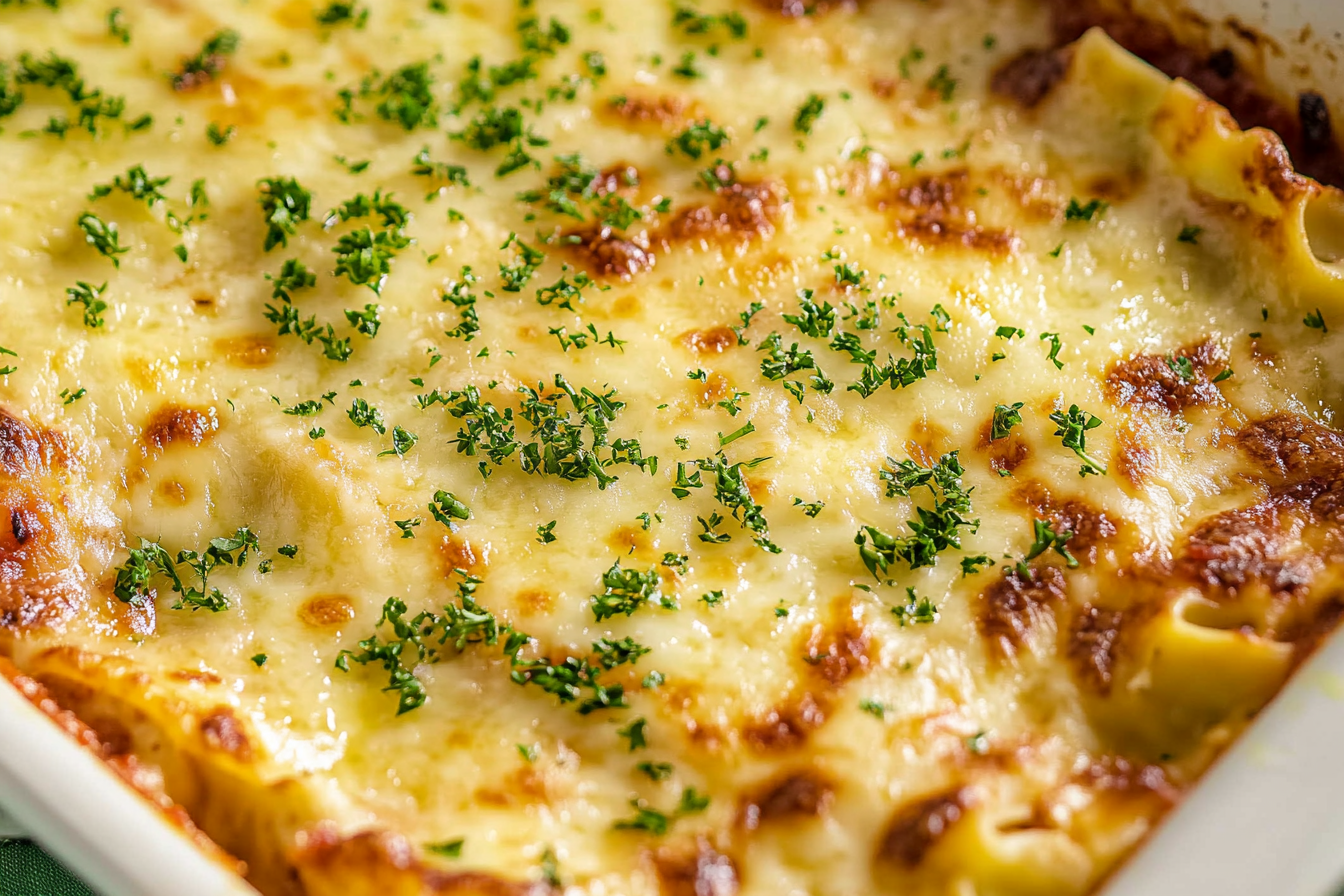 Lasagne au fromage à la crème