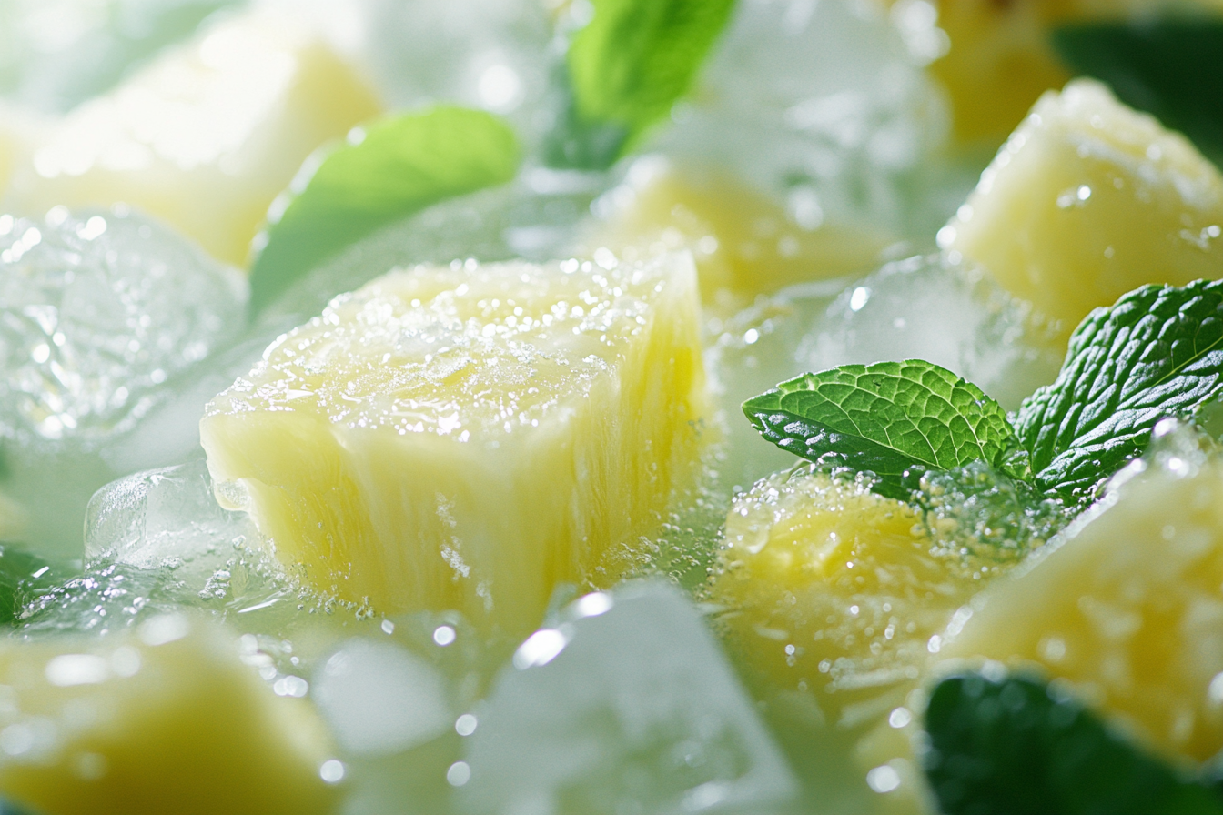 Mojito à l'ananas et coco