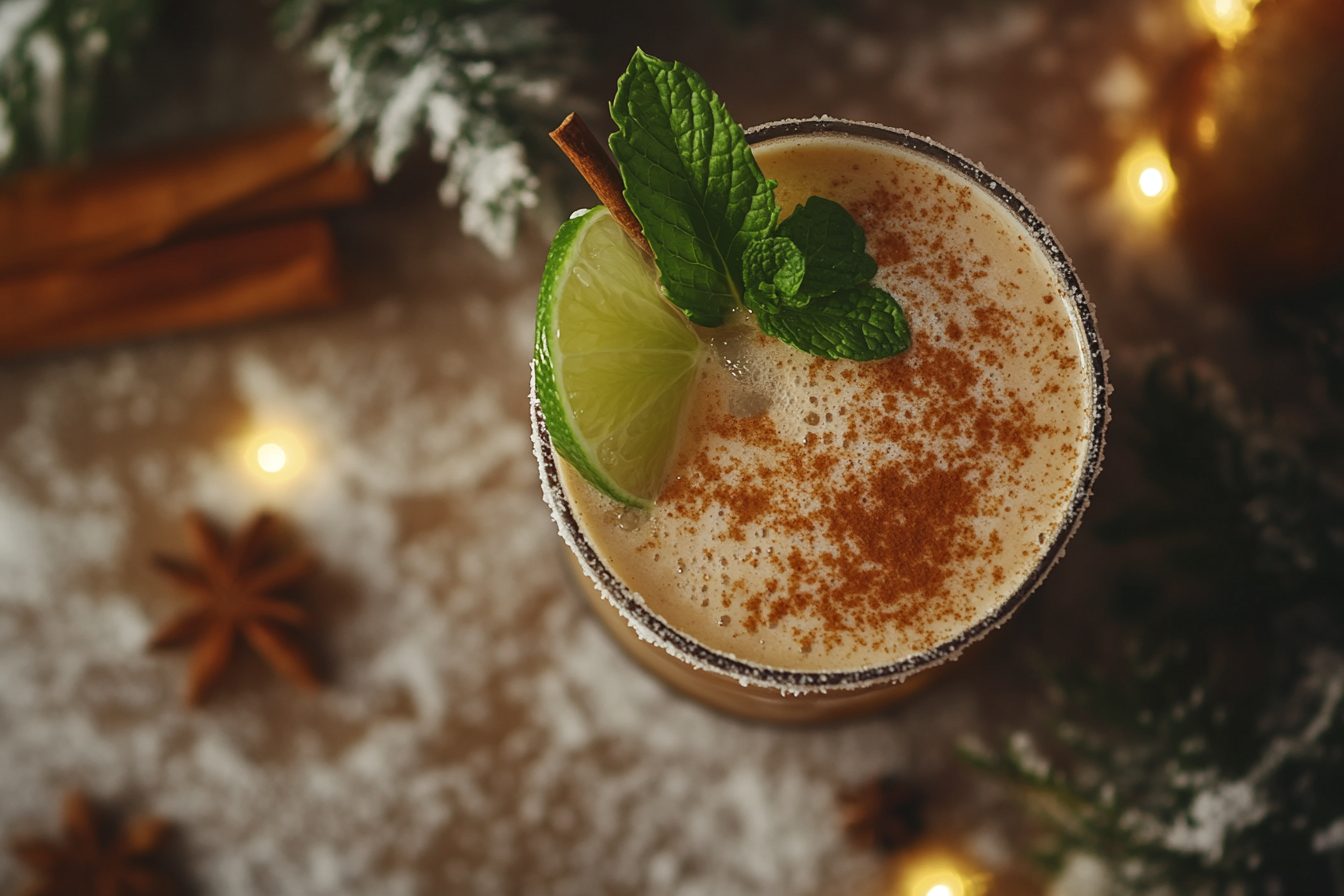 Mule à la vanille neigeuse