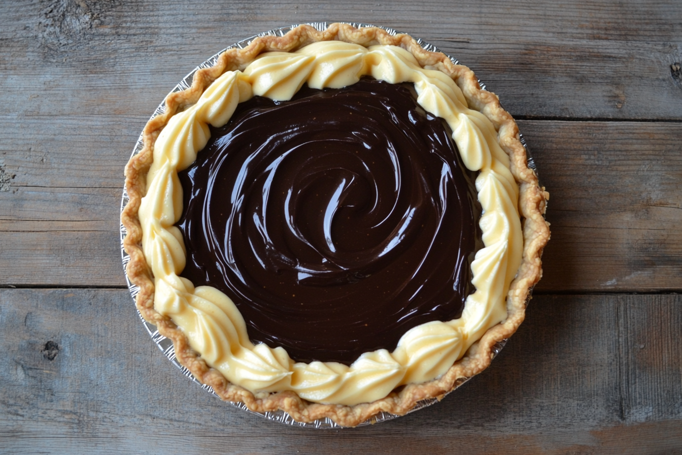 Tarte à la crème de cacahuète